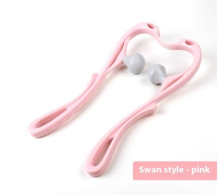 6-Wheel Manual Neck & Shoulder Massager Roller