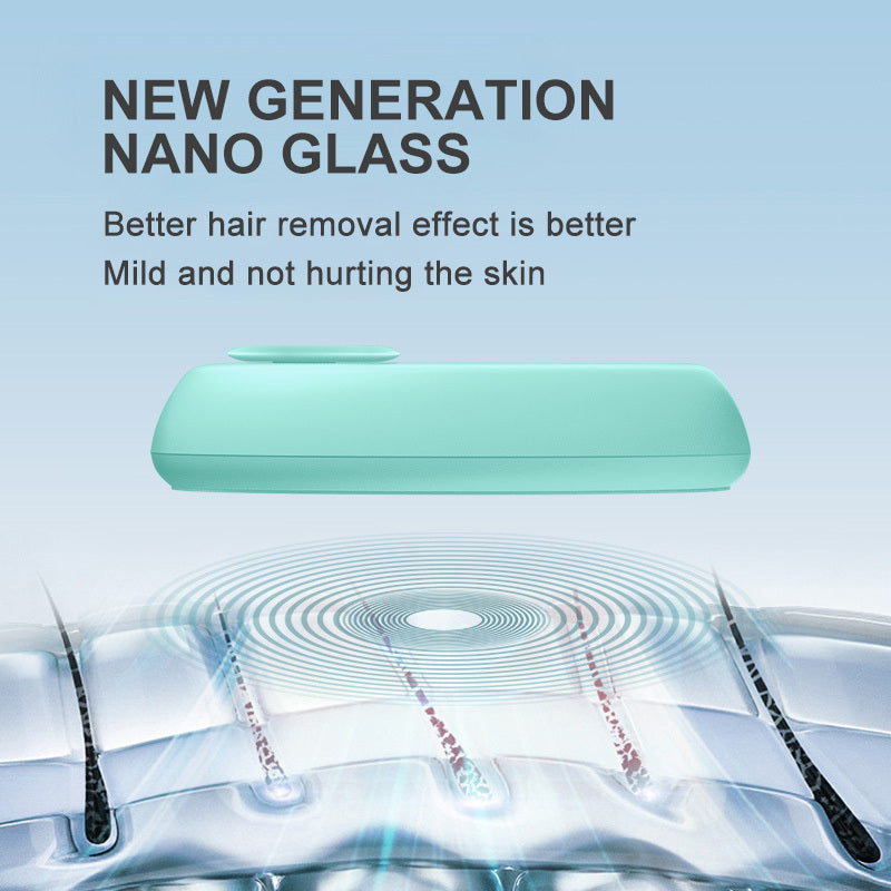 Upgraded Crystal Hair Removal Eraser – Painless Physical Exfoliating Tool for Women & Men