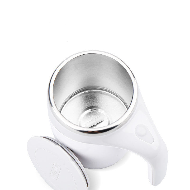 Rechargeable Automatic Electric Stirring Coffee Cup – Magnetic Rotating Milkshake Mixer – Portable Lazy Water & Beverage Stirrer