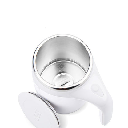 Rechargeable Automatic Electric Stirring Coffee Cup – Magnetic Rotating Milkshake Mixer – Portable Lazy Water & Beverage Stirrer