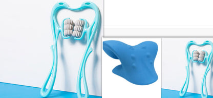 6-Wheel Manual Neck & Shoulder Massager Roller