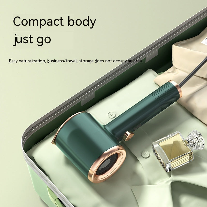 Mini Portable Handheld Garment Steamer – Travel-Friendly Fabric Steam Iron with Vertical Use, US Plug