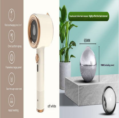 Mini Portable Handheld Garment Steamer – Travel-Friendly Fabric Steam Iron with Vertical Use, US Plug