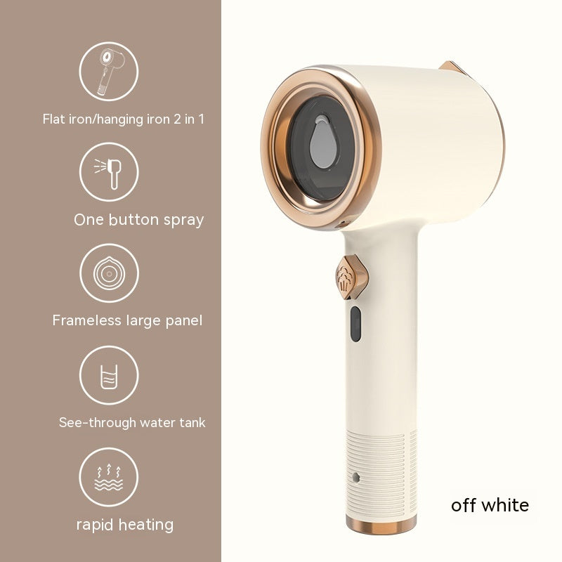 Mini Portable Handheld Garment Steamer – Travel-Friendly Fabric Steam Iron with Vertical Use, US Plug